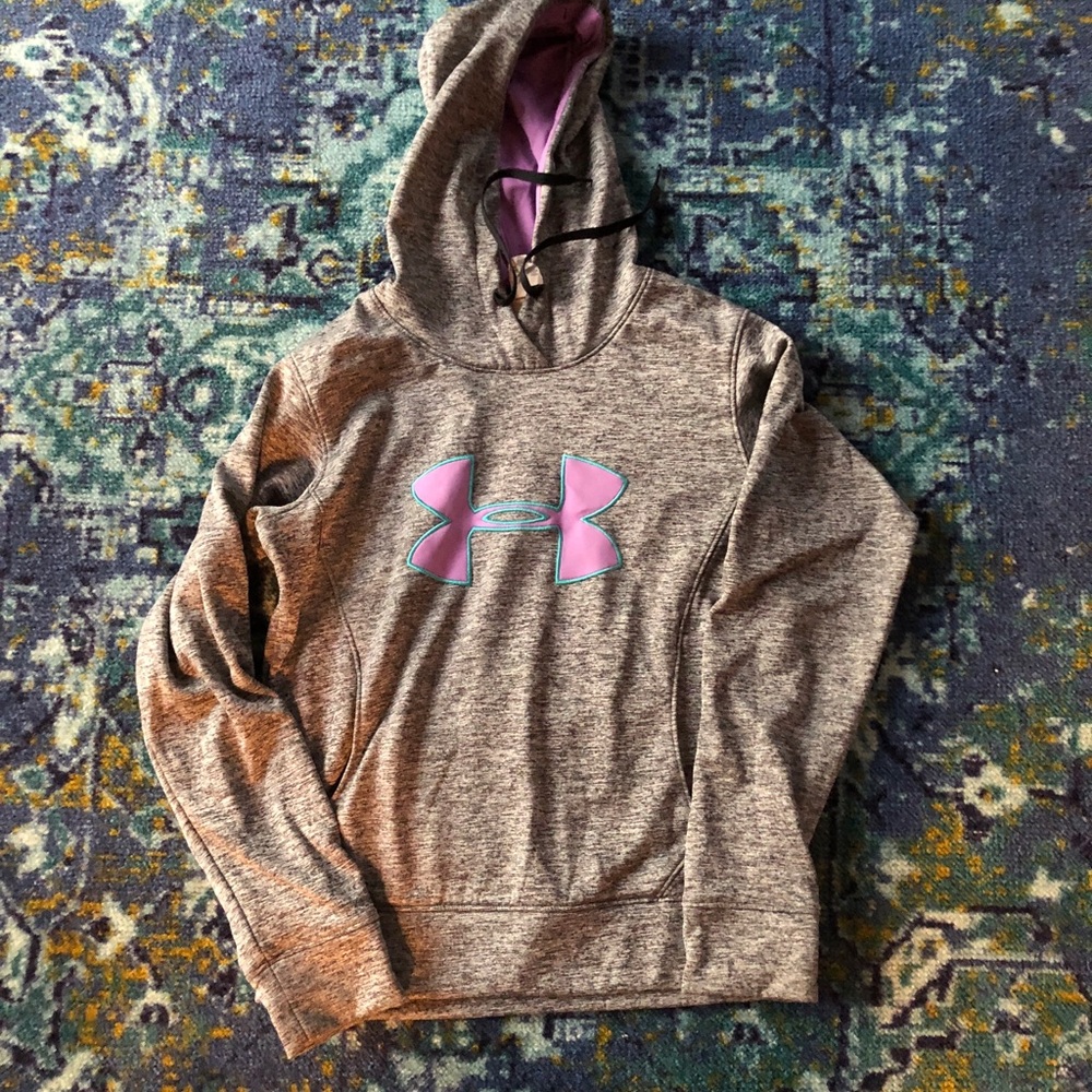 Women’s gray Under Armour Hoodie